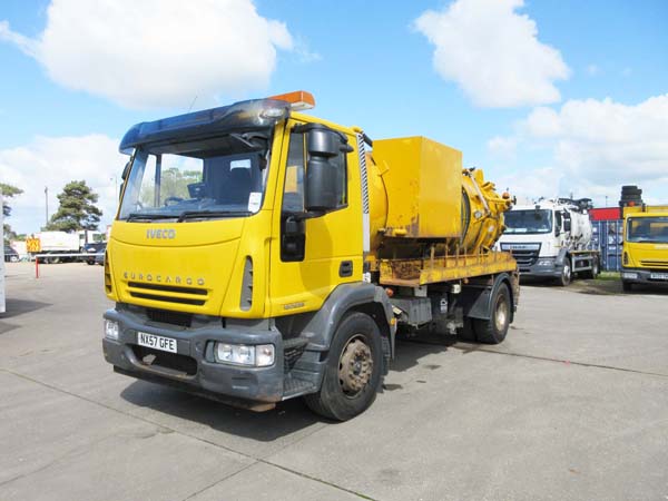 REF 13 - 2008 Iveco Whale vacuum tanker for sale 